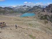 Uno sguardo al lago e al passo prima di ripartire